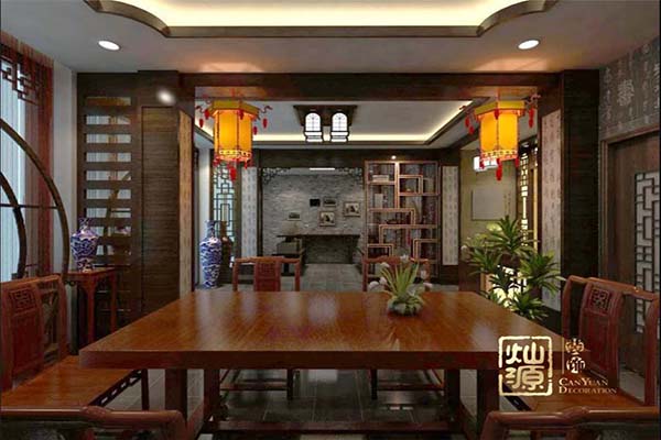 這樣的南寧茶館裝修，給茶客難得的品茶時光