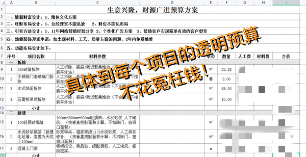 堪比“男朋友手機”的南寧辦公室裝修價格表，看看你會不會哭？